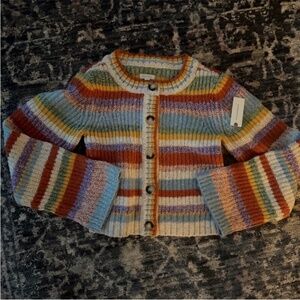 Nwt pilcro striped cardigan